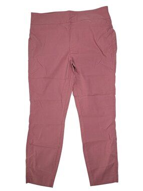 NY&C 7th Ave Design Studio Pink Stretch Chino, XXL Tall